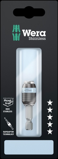 [WE05073616001] Wera 3888/4/1 Rapidaptor stainless 1/4" bit holder, 50mm