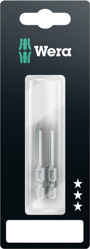 [WE05073720001] Wera стандартные насадки, 2 x TORX T10 x 50mm, 867/4 Z, блистер