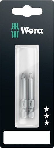 [WE05073722001] Wera standarta uzgaļi, 2 x TORX T20 x 50mm, 867/4 Z, blisterī