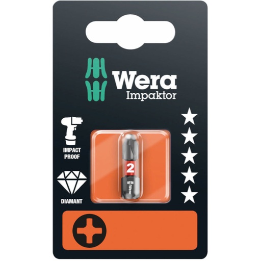 [WE05073917001] Wera 851/1 Impaktor otsak PH 3 x 25mm