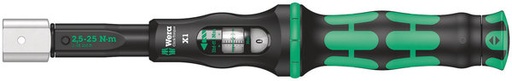 [WE05075651001] Wera Click-Torque X 1 Insert Tools Series, 9x12mm, 2,5-25 Nm