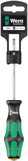 [WE05100042001] Wera 335 slotted screwdriver SL 0.6 x 3.5 x 100mm