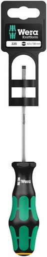 [WE05100043001] Wera 335 slotted screwdriver SL 0.8 x 4.0 x 100mm