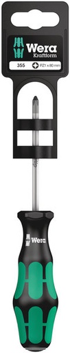 [WE05100056001] Wera 335 screwdriver PZ 1 x 80mm