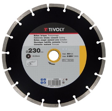 [XT30341113402] Diamond disc Tivoly segment 125x22,2mm