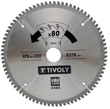 [XT50514004462] Circular saw blade 190x30x2.5/1.7mm, z60, 3°, (20mm adaptor), for non ferrous metals