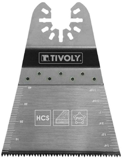 [XT512220006] Geležtė universali multifunkciniam įrankiui 68x40mm, HCS (hardened teeth), medienai