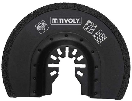 [XT512520004] Multitööriista tera segment, teemant-kattega, 87mm