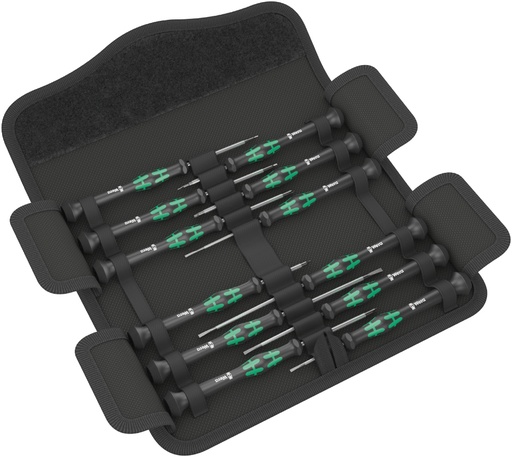 [WE05073675001] Wera Kraftform Micro-Set 12 pcs - Electronic aplications