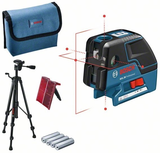 [BO0601066B01] Combi laser GCL 25, BT 150, ± 0.3 mm/m, 10 m