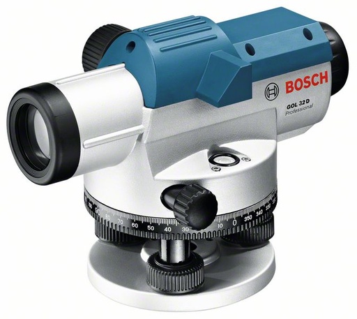 [BO0601068502] Optiskais nivelieris Bosch GOL 32 D, BT160, GR500, 1 mm / 30 m, 120 m