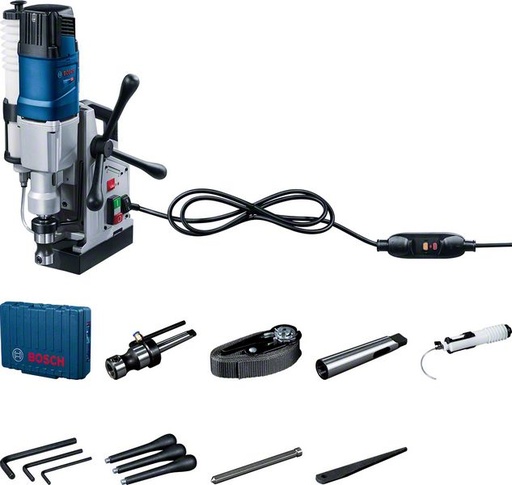 [BO06011B4020] Magnetic core drill Bosch GBM 50-2, 1200 W, 50 - 255 / 100 - 510 min.-1