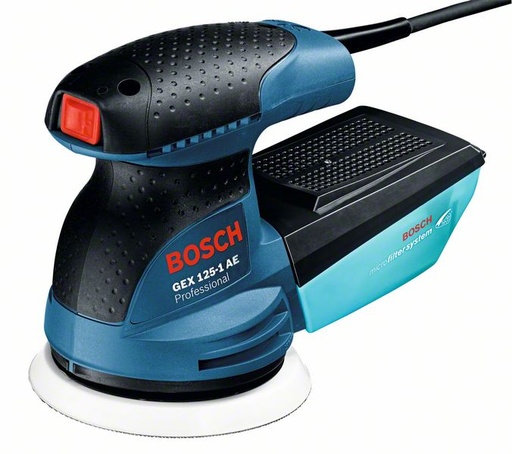 [BO0601387500] Ekscentrinis šlifuoklis Bosch GEX 125-1 AE, 250 W, 7.500 - 12.000 min-1