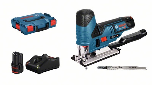 [BO06015A1005] Akutikksaag Bosch GST 12V-70, (2x3.0Ah), GAL 12V-40, 12V, 1.500 - 2.800 min.-1