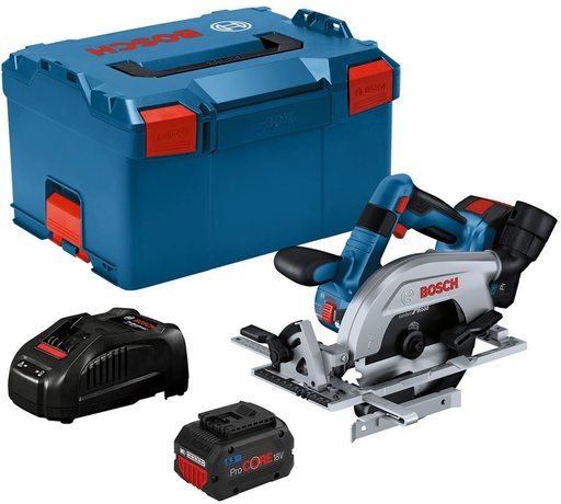 [BO06016C1202] Akuketassaag Bosch GKS 18V-57-2, (2x5.5Ah PROCore), 18V, 5.000 min.-1