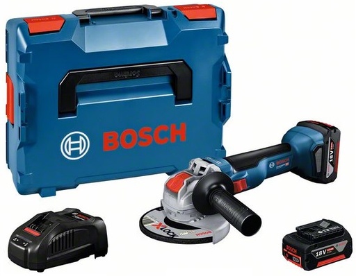 [BO06017B0102] Akunurklihvija Bosch GWX 18V-10, (2x5.0Ah), 1880CV, 18V, 9.000 min.-1