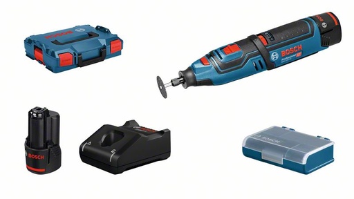 [BO06019C5001] Akumulatora rotācijas rīks Bosch GRO 12V-35, 2x2.0Ah, GAL 12V-40, 12V, 5.000 - 35.000 min.-1