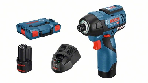 [BO06019E0005] Akumulatora triecienatslēga Bosch GDR 12V-110, 2x3.0Ah, GAL 12V-40, 110 Nm, 0-1.200 / 0-2.600 min.-1
