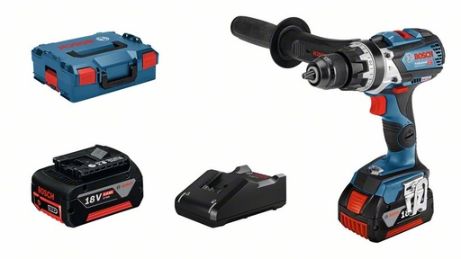 [BO06019G030D] Cordless impact drill Bosch GSB 18V-110 C, 2x5.0Ah, GAL 18V-40, 0-480 / 0-2.100 min.-1