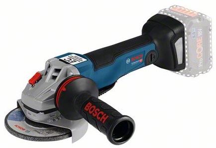 [BO06019G3E0A] Akumulatora leņķa slīpmašīna Bosch GWS 18V-10 PC, SOLO, 18V, 9.000 min.-1