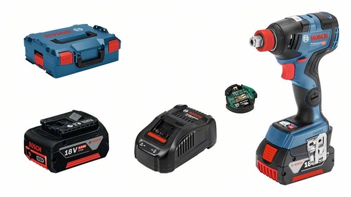 [BO06019G4200] Cordless impact wrench-screwdriver Bosch GDX 18V-200 C, 2x5.0Ah, CoMo, 1880CV, 200 Nm, 0-1.100 / 0-2.300 / 0-3.400 min.-1