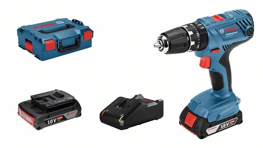 [BO06019H1107] Cordless impact drill Bosch GSB 18V-21, 2x2.0Ah, GAL 18V-40, 0-480 / 0-1.800 min.-1
