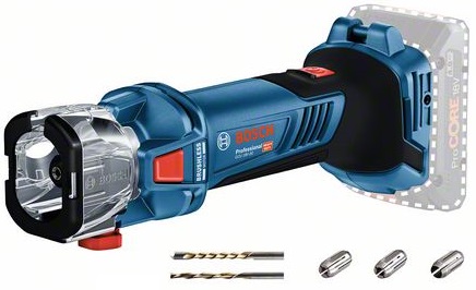 [BO06019K8000] Akumuliatorinė gipso kartono freza GCU 18V-30, SOLO, 3 – 6,4 mm / 30.000 min.-1