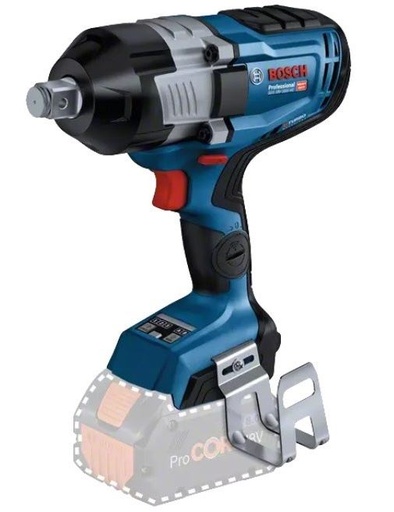 [BO06019M1000] Akumuliatorinis smūginis veržliasukis Bosch GDS 18V-1600 HC, 3/4", CT SOLO, BITURBO