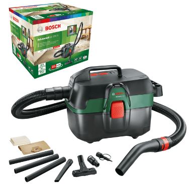 [BO06033E1000] Cordless wet and dry dust extractor AdvancedVac 18V-8, SOLO, 18V, 29 l/s