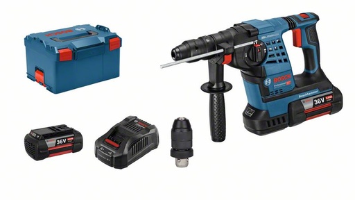 [BO0611907002] Akupuurvasar Bosch GBH 36 VF-LI Plus, SDS+, 2x4.0Ah, 3680CV, 36V, 3.2 J