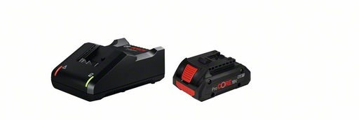 [BO1600A01U7U] Akumulators + lādētājs Bosch GBA 18V / 1x4.0Ah ProCORE 18V + GAL 18V-40