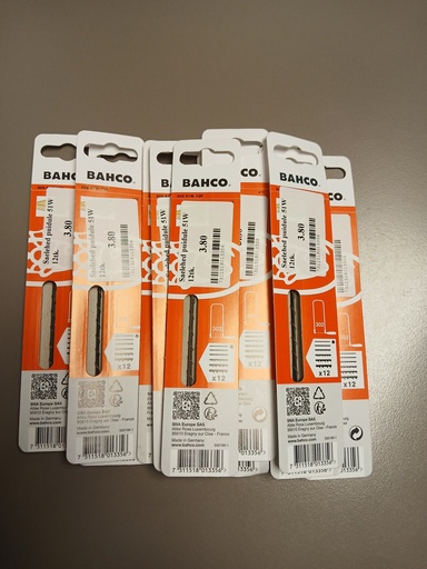 [BQ-302-51W-12P] DAMAGED PACKAGING-Spare blade 51W 12pcs