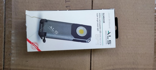 [BQ-SLM603R] DAMAGED PACKAGING-Work light 600lm LED, rechargeable, adjustable 10-100%, with super bright torch light