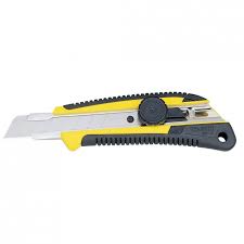[LC561D12] Extra heavy duty cutter with comfort-grip handle 18 mm and dial blade lock