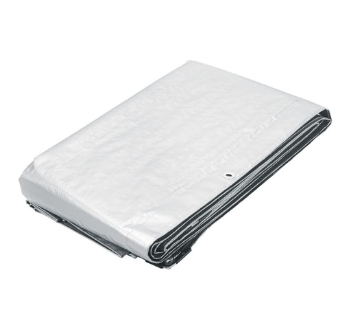 [LP-46B] Tentas 4x6m, baltas, 110g/m2 Pretul®