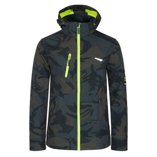 Work Jacket North Ways Borel 1511 Camouflage/Neon, size M 