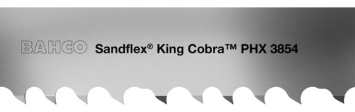 [38542709PHX463180] Sandflex® King Cobra™ Bahco bandsaw blade 3854-27-0.9-PHX-4/6-3180mm