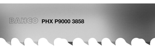 [38584113PHX345600] Sandflex® PHX P9000 Bahco juostinis pjūklas metalui 3858-41-1.3-PHX-3/4-5600mm