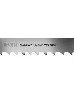 [38683411TSX344100] Carbide Triple Set™ "Xtra"™ TSX Bahco juostinis pjūklas metalui 4100mm 3868-34-1.1-TSX-3/4-4100