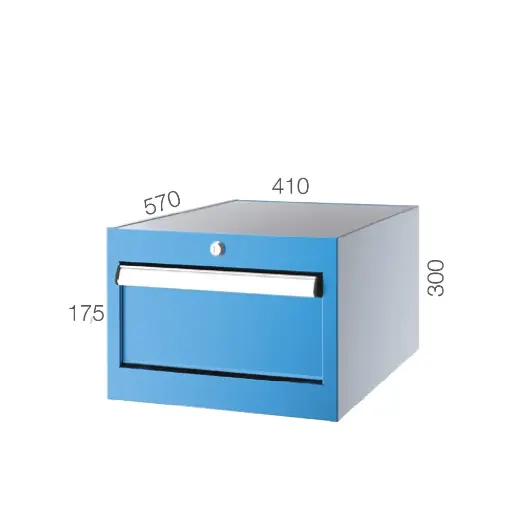 [5031] DRAWER CABINET WITH 1 DRAWER