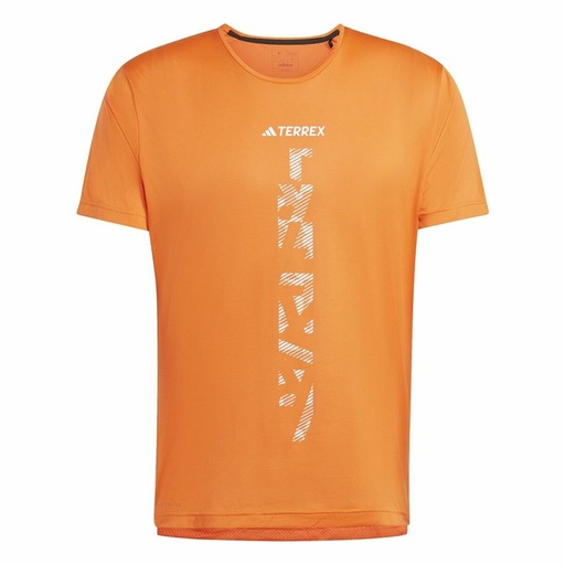 [S64177224] Men’s Short Sleeve T-Shirt Adidas Agravic Terrex Orange