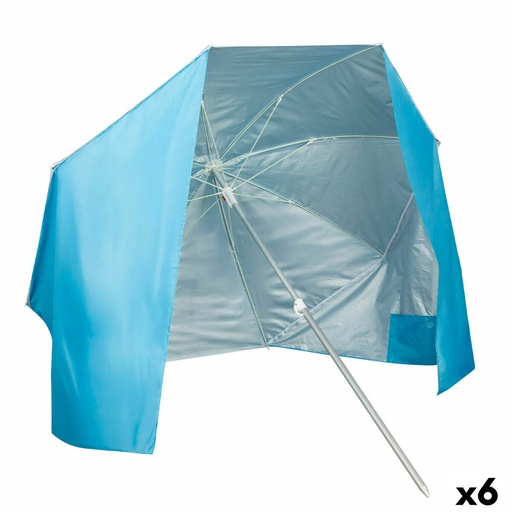 [S8906355] Umbrella Aktive Blue 200 x 185 x 200 cm (6 Units)