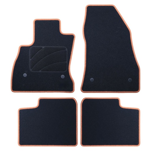 [S37116593] Car Floor Mat Set OCC Motorsport OCCFT0004YE FIAT 500L 5 Pieces