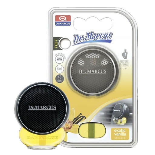 [S37117375] Car Air Freshener Dr Marcus Speaker Vanilla 8 ml Plastic Fragrance (8 Units)