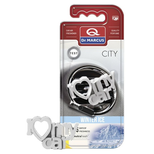 [S37117373] Car Air Freshener Dr Marcus City ICE CHILL Plastic Fragrance