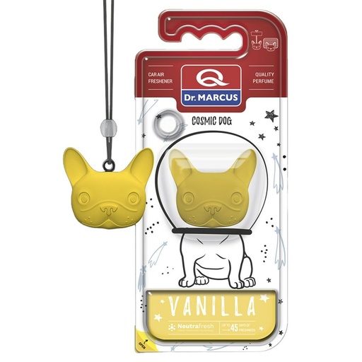 [S37117343] Car Air Freshener Dr Marcus Cosmic Dog Vanilla Plastic Fragrance Pendant