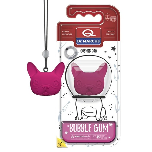 [S37117344] Car Air Freshener Dr Marcus Cosmic Dog Chewing gum Plastic Pendant