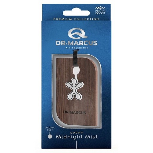 [S37117317] Car Air Freshener Dr Marcus Lucky Midnight Mist Wood Plastic Fragrance Pendant