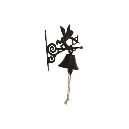 [S3060611] Bell Home ESPRIT Brown Black Iron 16,5 x 10 x 21 cm