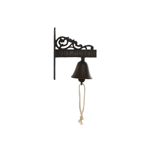 [S3060609] Bell Home ESPRIT Brown Black Rope Iron 14,5 x 7,5 x 18,5 cm